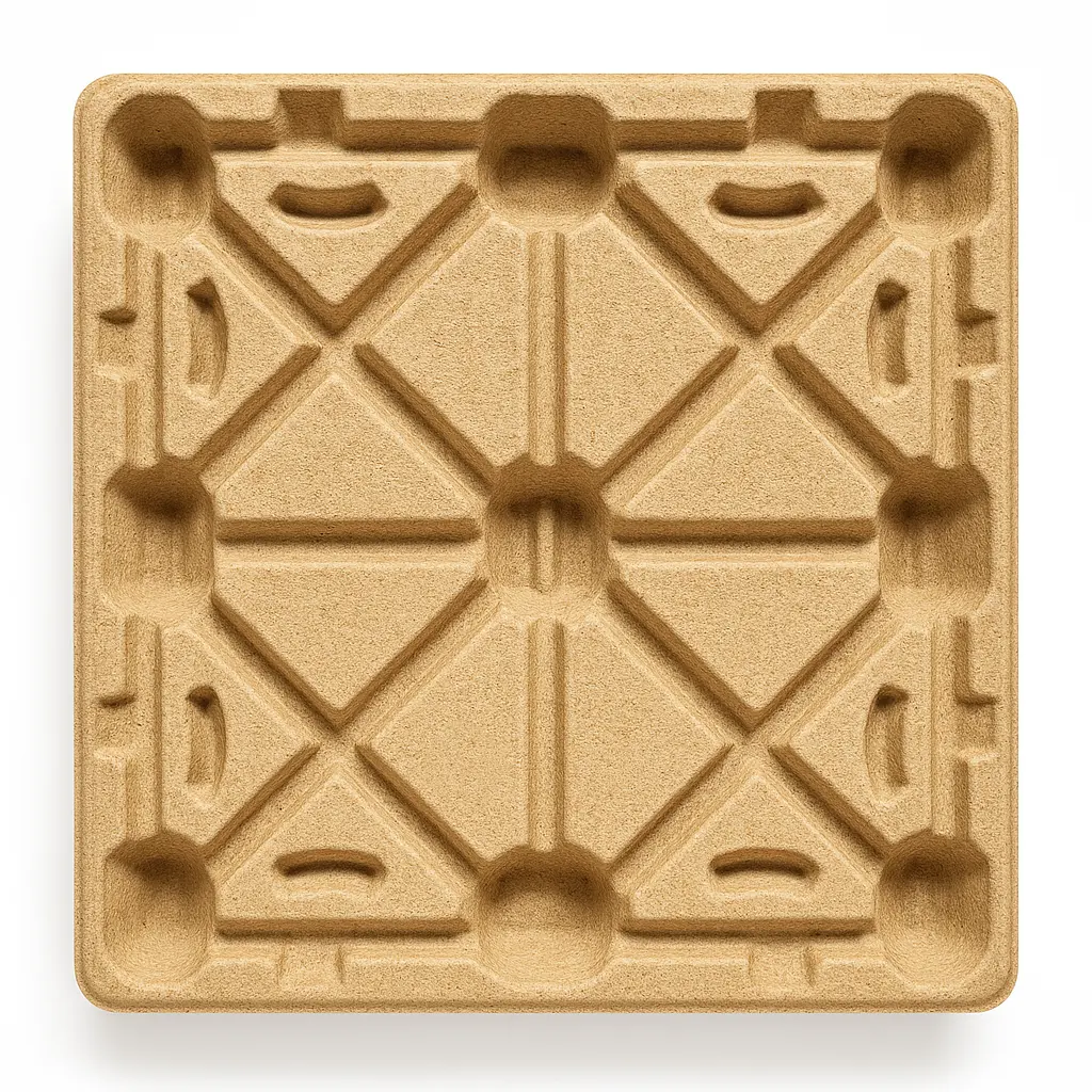 Presswood Pallet 1000x1000 4-Way